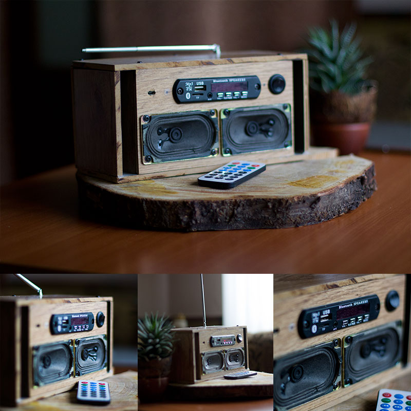 Handmade radio